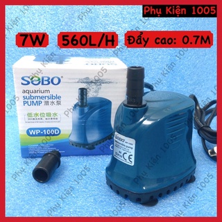 Bơm hút đáy 360 độ sobo wp-100d - bơm chìm hút cặn cho bể cá