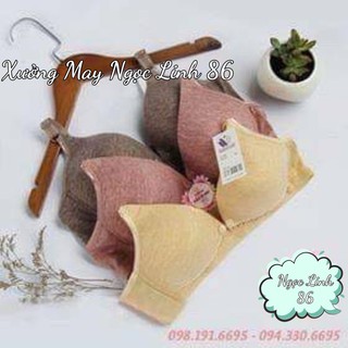 Combo 3 Áo Lót Bầu Loại Trơn (Cúc Mở, Mặc Cả Sau Sinh Cho Con Bú)