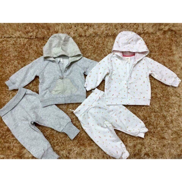 Combo 10 bộ sơ sinh Hm bé gái xuất xịn giá 800k
