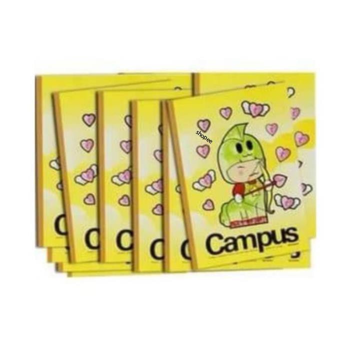 gg4Lốc 10 Cuốn Vở Kẻ Ngang Campus -