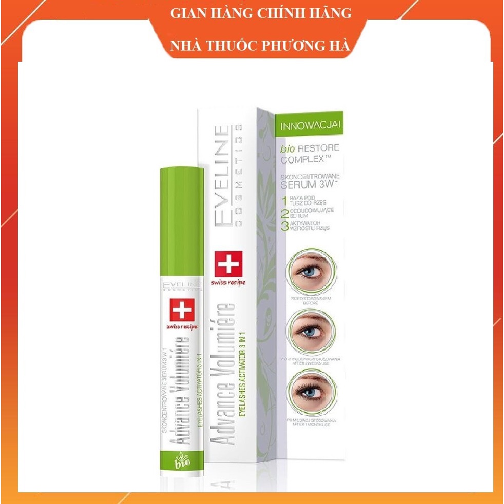 Serum dưỡng dài mi Eyelashes activator 3in1 tuyb 10ml (Balan). Giúp mi phát triển tự nhiên, ngăn rụng mi