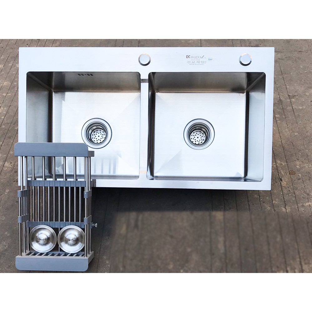 Chậu DUC Kagol 7843 Inox 304 (3mm)