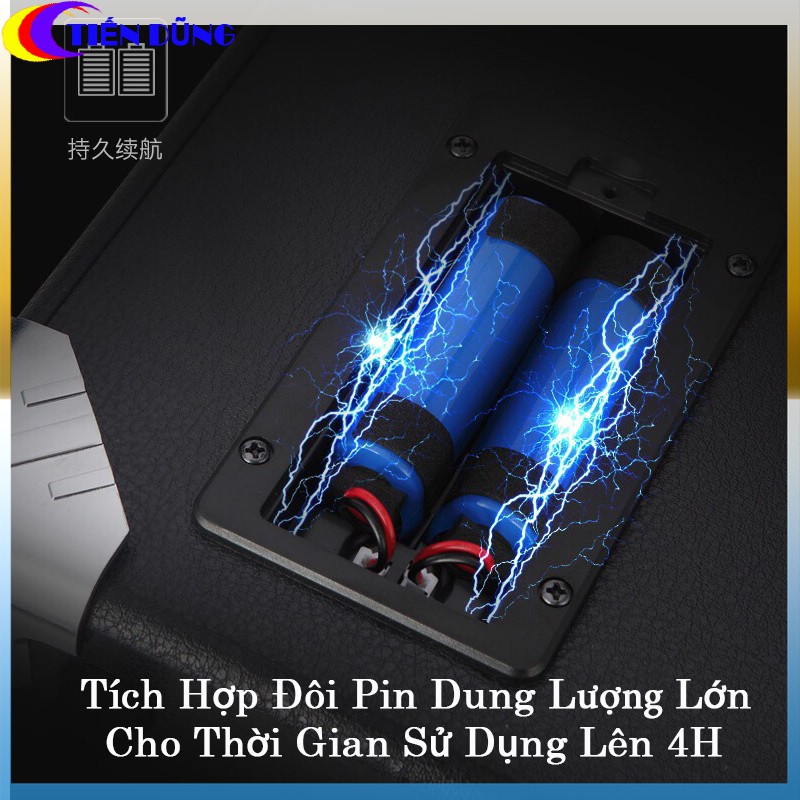 Loa kéo daile S8 có mic không dây kết nối bluetooth USB và thẻ nhớ TF- loa kẹo kéo s8 dễ sử dụng tiện cho mọi người