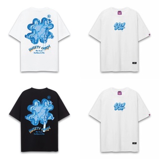 Áo thun tay lỡ 8YO phông Unisex nam nữ Premium Cotton oversize form rộng CANDY BLUE