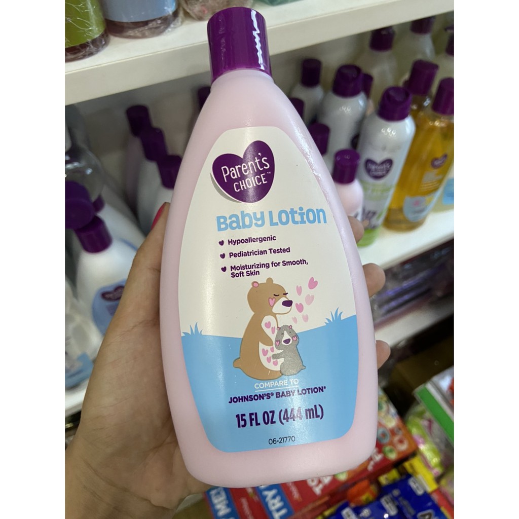 Kem dưỡng da Parent's Choice Baby Moisture Lotion 444ml