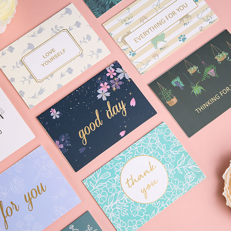 Set 9 Thiệp Chúc Mừng Thiết Kế Sáng Tạo