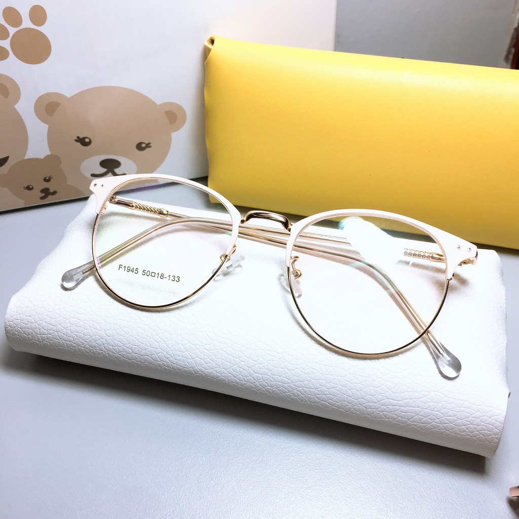 [Gía siêu rẻ] Gọng kinh tròn xinh 1945 nhận cắt cận viễn loạn