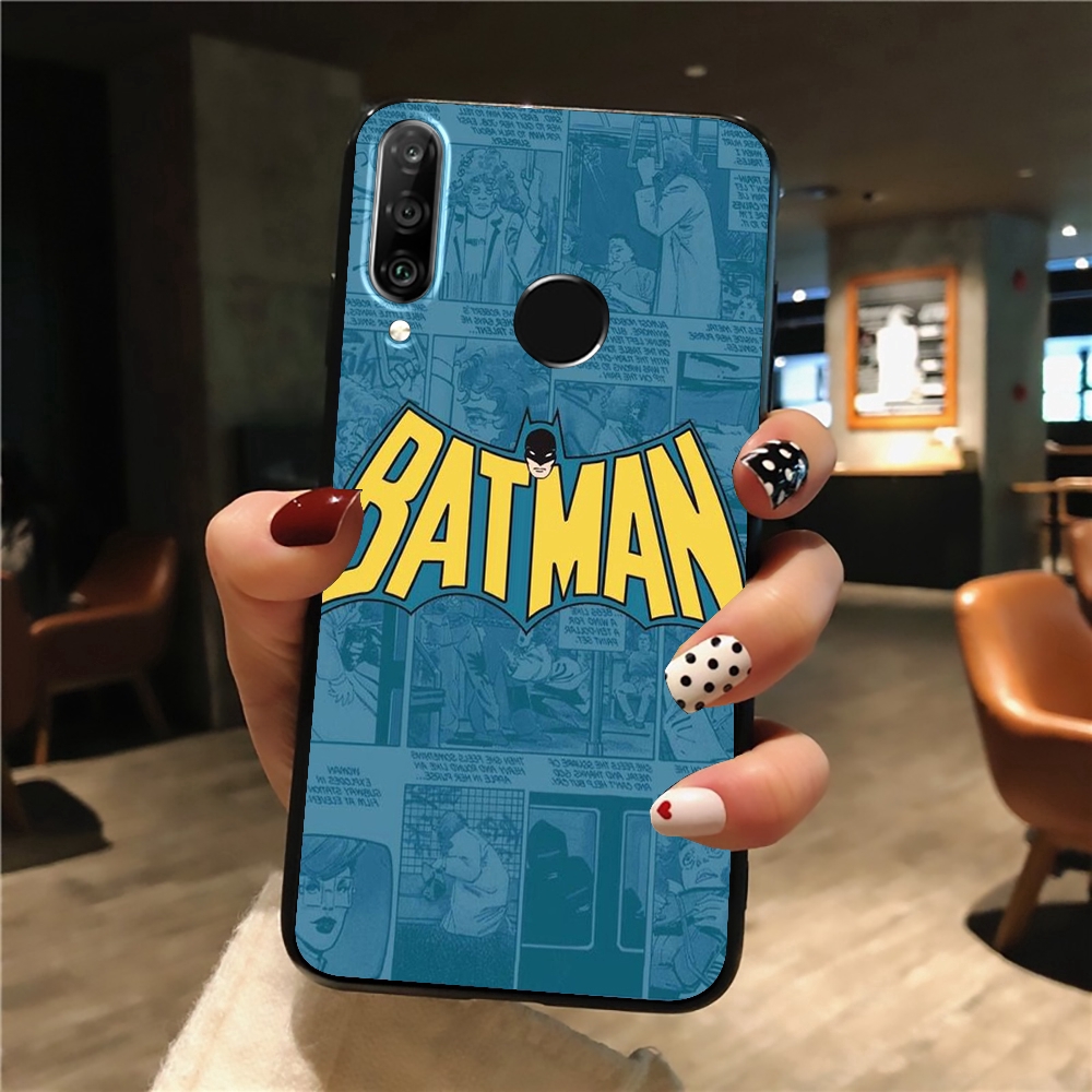 Ốp điện thoại mềm hình Batman vs Superman cho HUAWEI P9 P10 P20 P30 PRO LITE Y6 PRIME 2018