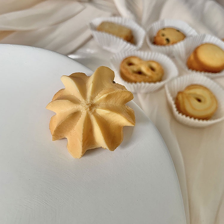 Kẹp tóc hình bánh quy xốp giả hàn quốc hot K23