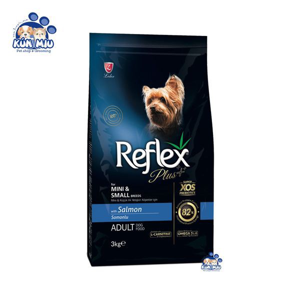 Thức ăn cho chó trưởng thành REFLEX PLUS MINI &amp; SMALL BREED ADULT - 1Kg