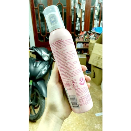 Bọt tạo kiểu tóc JACQUALINE, Mút mousse chải tóc, gôm xịt tóc tạo kiểu