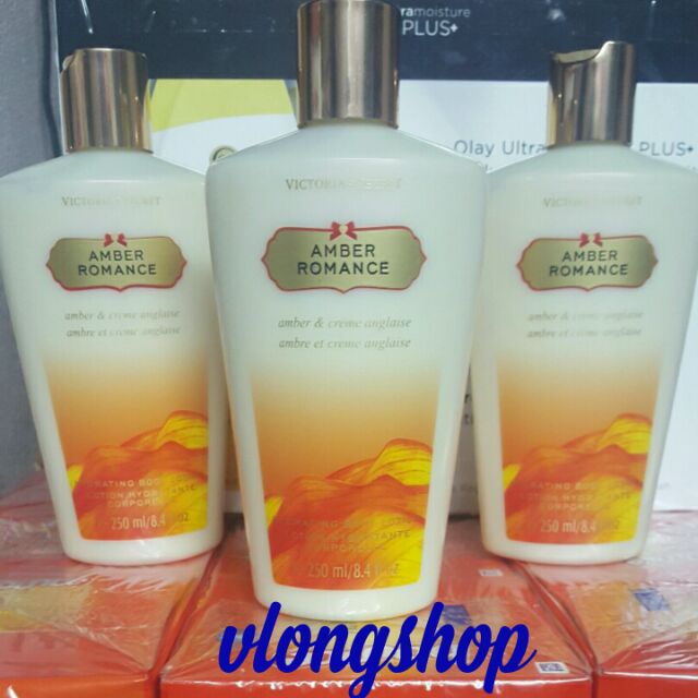 Sữa dưỡng thể Victoria’s Secret Amber Romance (250ml) của Mỹ