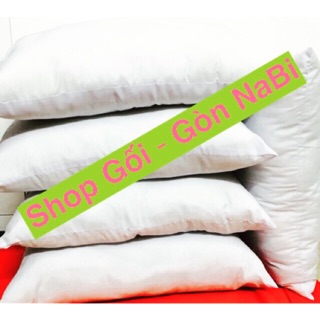 Combo 5 ruột gối nằm gòn bi 50x70 loại tốt có dây kéo ( hàng có sẵn)