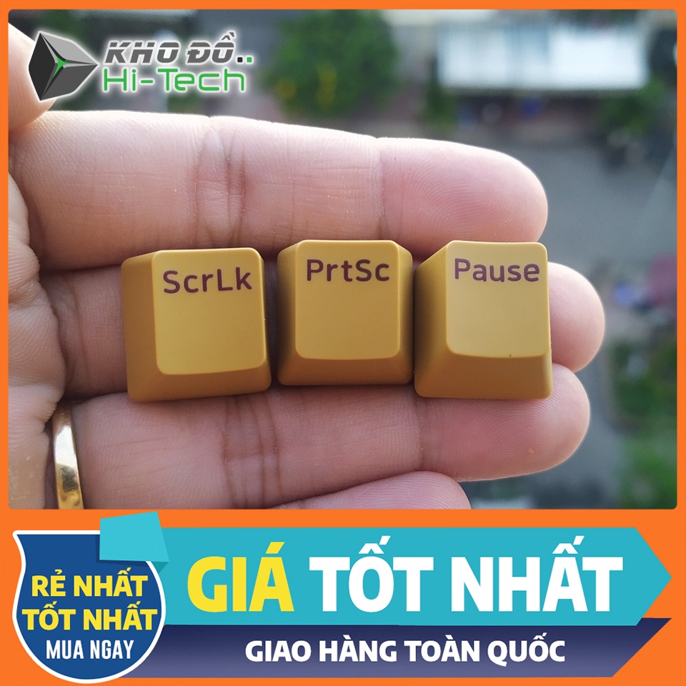 Keycap cà phê sữa đá lẻ 💖 𝘍𝘳𝘦𝘦𝘴𝘩𝘪𝘱 💖 OEM profile PBT double-shot