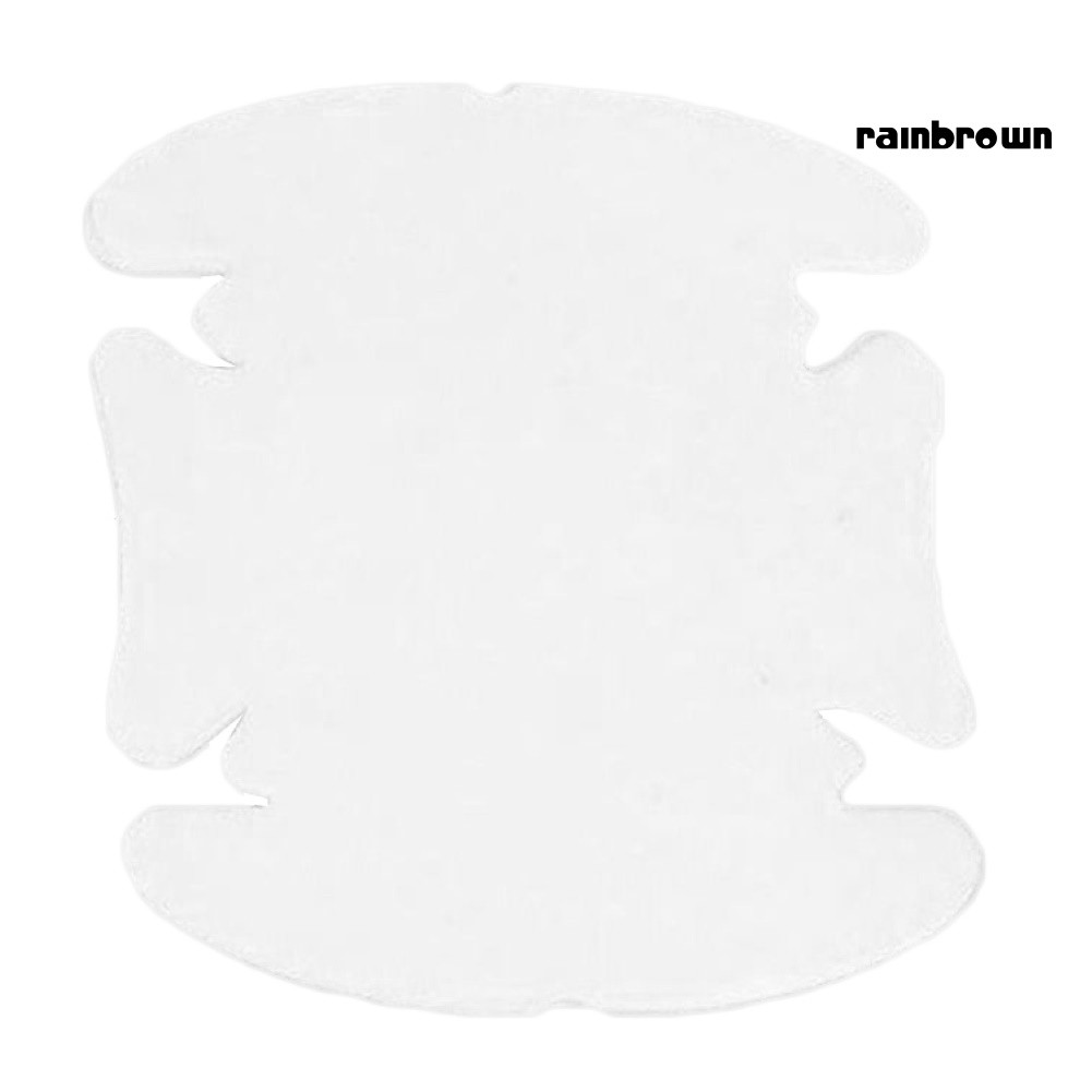 4 Miếng dán tay nắm cửa ô tô trong suốt bảo vệ chống trầy tiện dụng