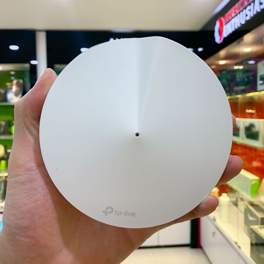 Bộ phát wifi mesh TP-Link Deco M5 3-Pack, ung cấp vùng phủ sóng Wi-Fi lên đến 500 mét vuông