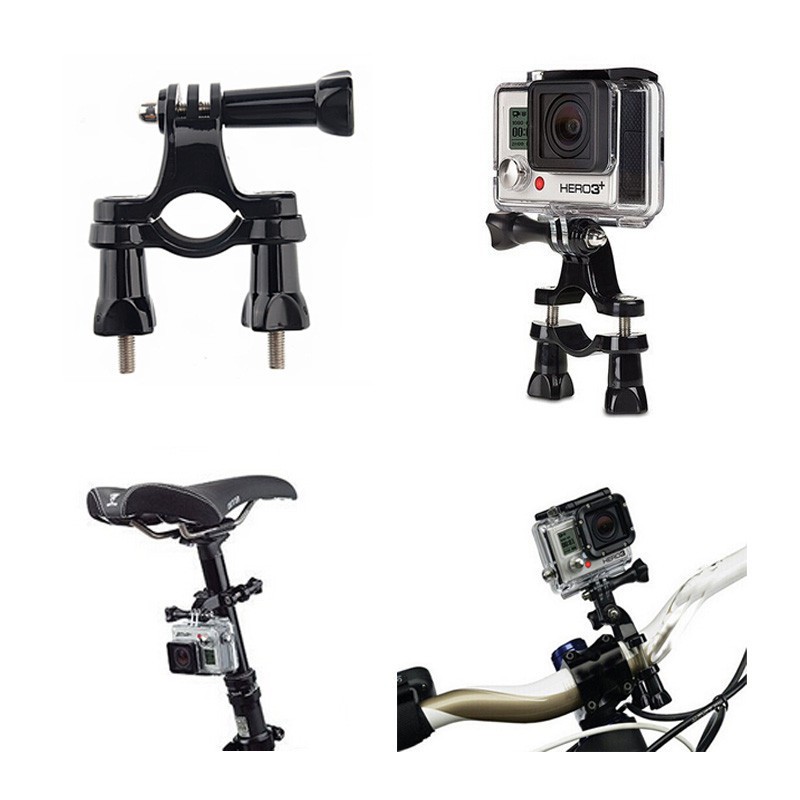 kẹp tay lái xe đạp, kẹp tay lái xe máy cho camera hành trình, gopro, eken, sjcam, xiaomi, soocoo, 4k wifi HOT