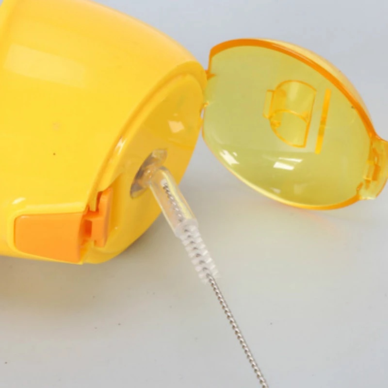 Cọ làm sạch vệ sinh ống nghiệm ống hút bằng thép không gỉ lông mềm 24cm tái sử dụng được