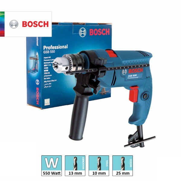 [Chính hãng ] GSB 550 - Máy khoan động lực Bosch 550W