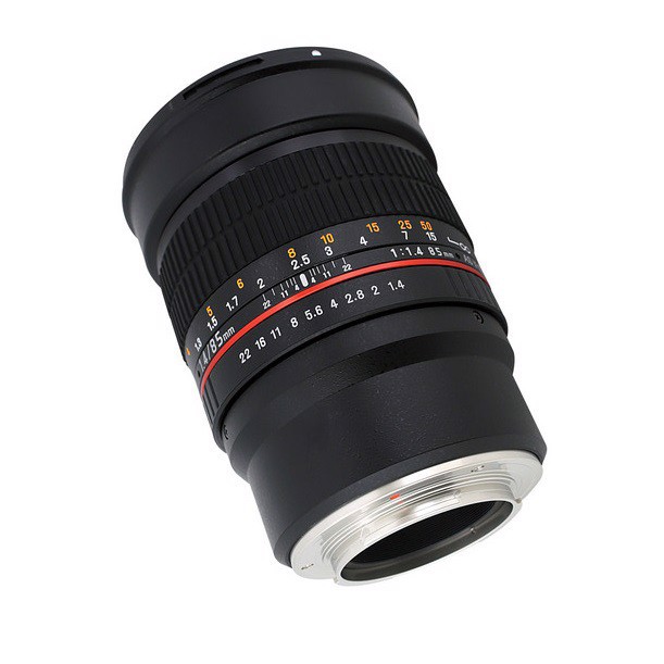 ống kính máy ảnh hiệu Samyang 85mm F1.4 Nikon AE