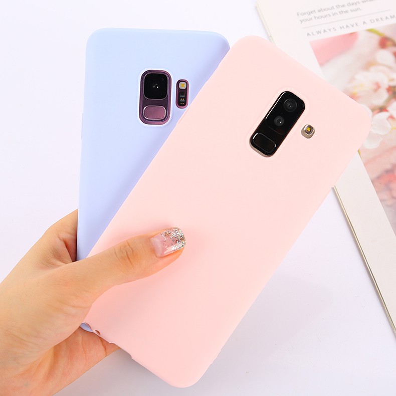 Ốp Điện Thoại Koosuk Silicon Mềm Màu Nước Lung Linh Cho Samsung Galaxy A6 Plus A7 A9 2018 (A750 ) S8 S9