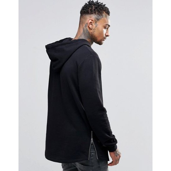 Áo Hoodie 2 khóa xẻ tà siêu xịn chuẩn size Châu Âu