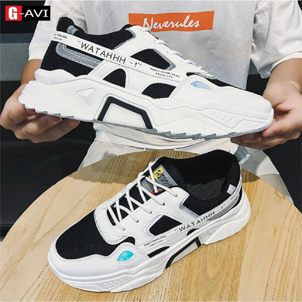 Giày nam phản quang Full box mẫu mới kiểu dáng trẻ trung, năng động cá tính-Avi 346 | BigBuy360 - bigbuy360.vn