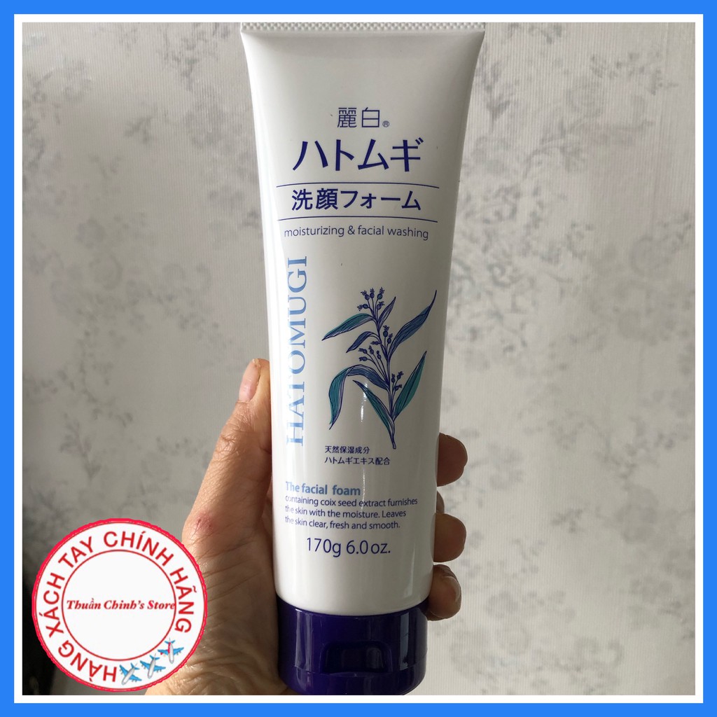 Sữa Rửa Mặt Hạt Ý Dĩ Hatomugi Facial Washing Nhật Bản 170g date 2023 | BigBuy360 - bigbuy360.vn