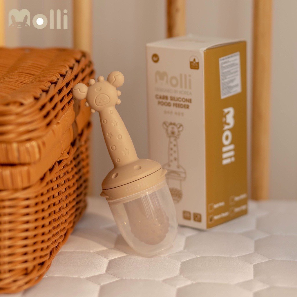 Túi nhai Moli đa năng silicon hình cua cho bé