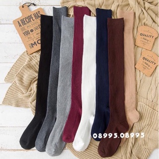 Tất Vớ Len Dày Dài Qua Gối - Bao Chất