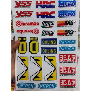 Tem logo decal - Tem nổi - Tem dán xe - 32