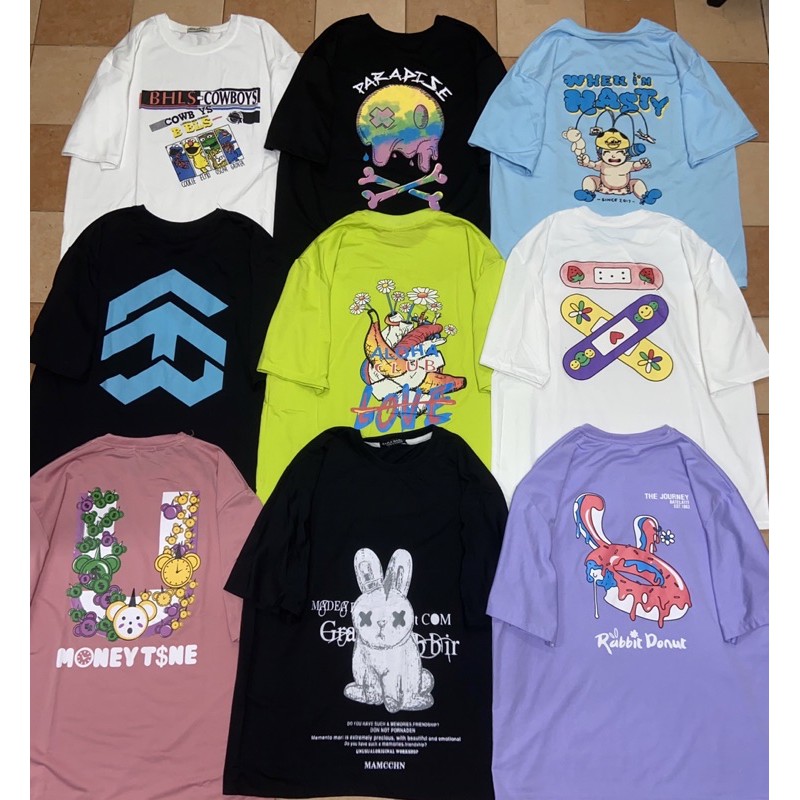 Áo Thun New Nam Nữ Combo 3 áo 150K