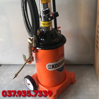 Máy bơm mỡ bò sử dụng khí nén bình 12l