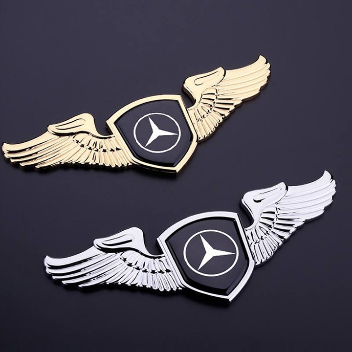 Logo trang trí ô tô hình cánh chim đại bàng