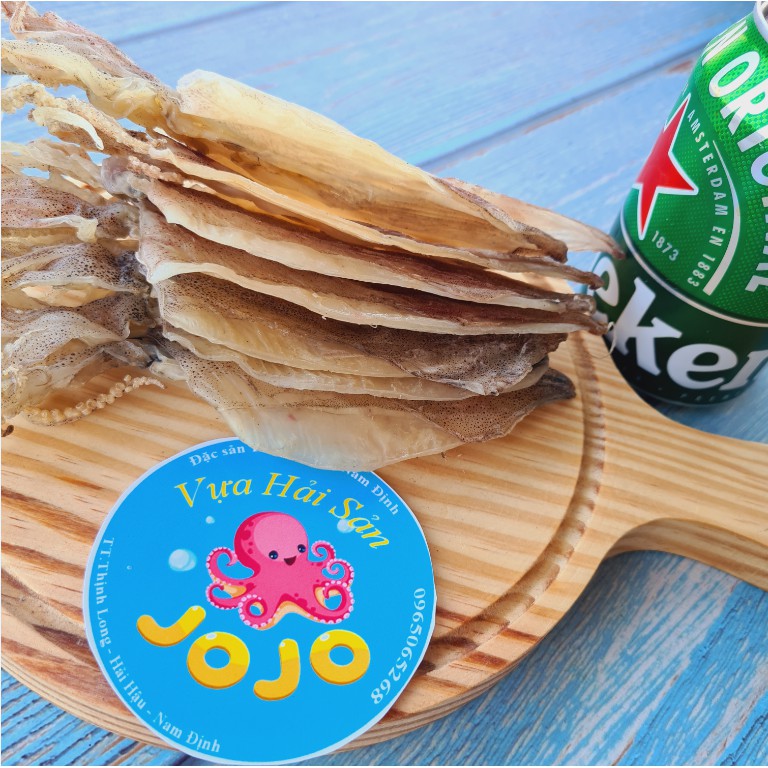 10 Con Khô Mực Bằng Bàn Tay Bao Ngọt - Khô Mực Thịnh Long JoJo Seafoods