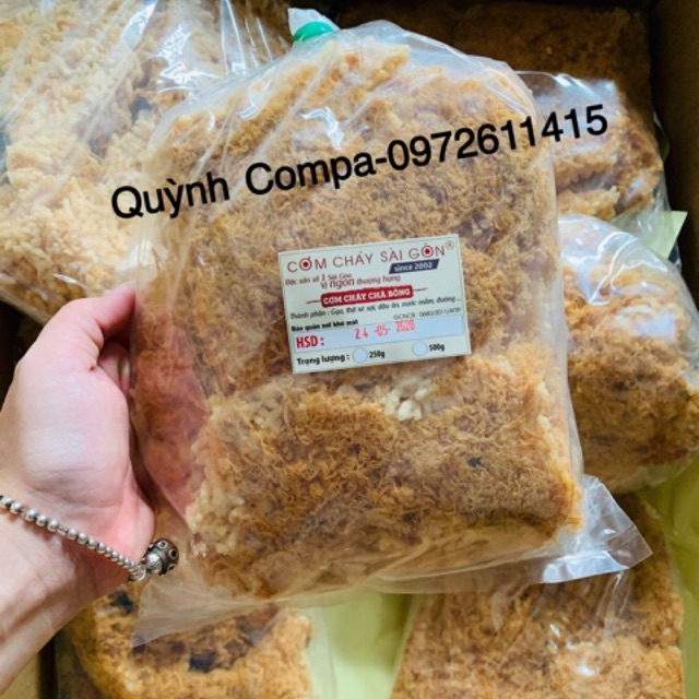 [RẺ VÔ ĐỊCH] CƠM CHÁY CHÀ BÔNG SÀI GÒN
