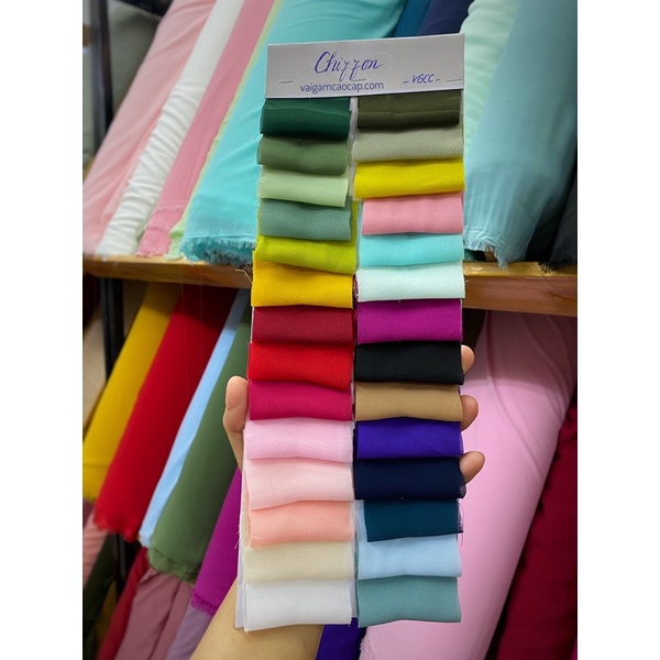 Vải Chiffon