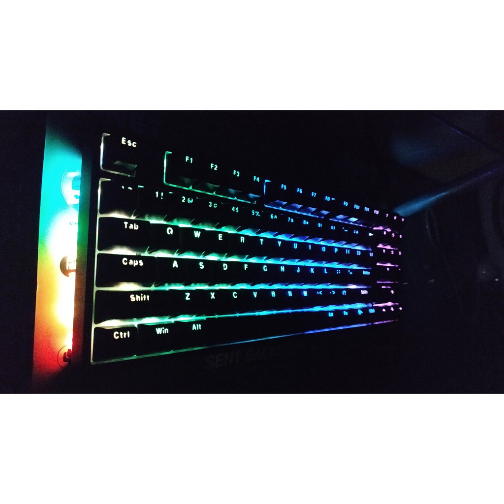 [Mã 267ELSALE hoàn 7% đơn 300K] Phím cơ G-Net K89 RGB Blue Switch - Hàng chính hãng