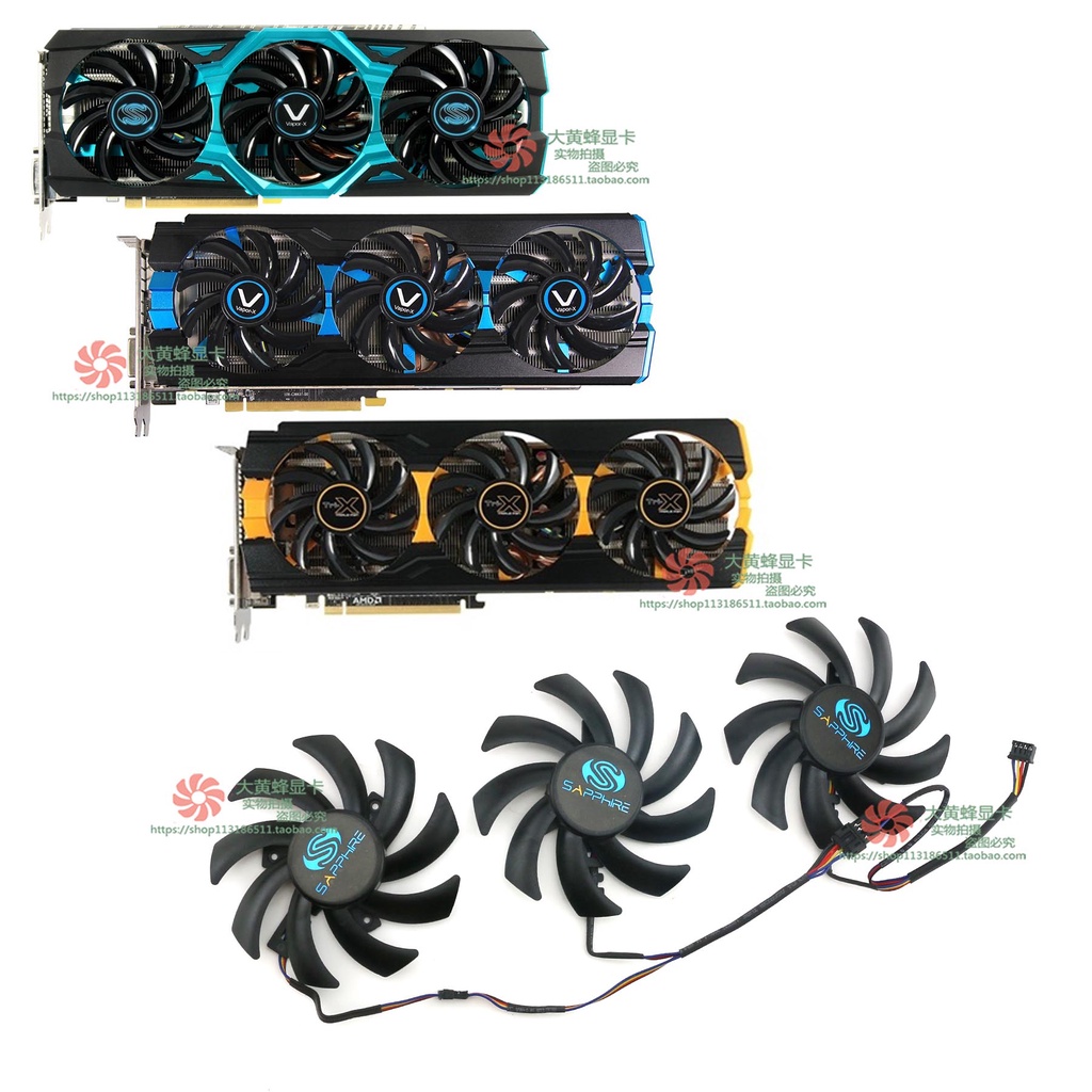 Card Đồ Họa Tản Nhiệt SAPPHIRE SAPPHIRE R9 290 290X Kim Cương Đen Phiên Bản Bạch Kim R9 280 280 280X