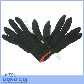 Găng tay bảo hộ lao động đen