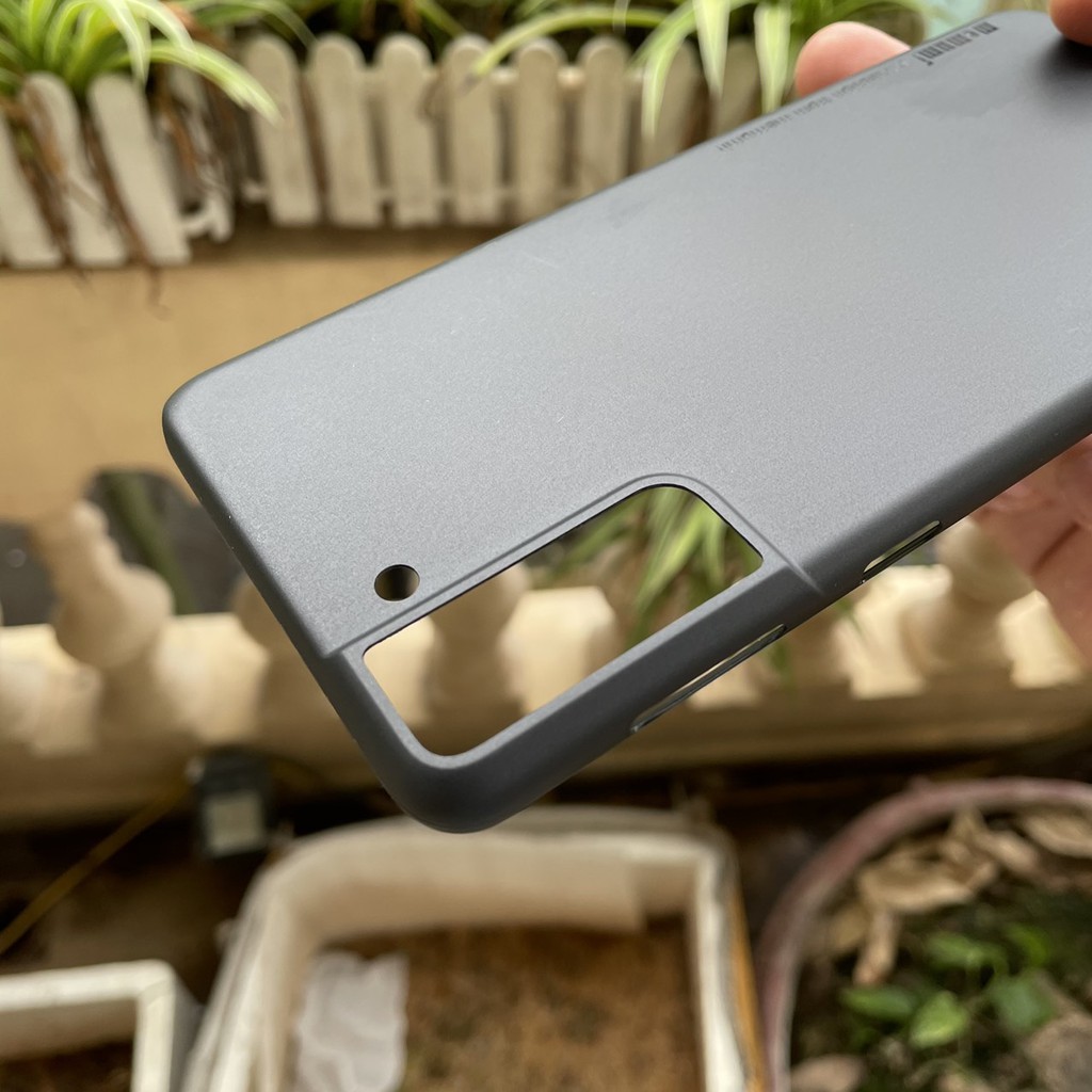 Ốp lưng Memumi siêu mỏng không bám vân tay, có gờ bảo vệ camera cho Samsung Galaxy S21 Plus/ S21 Plus 5G