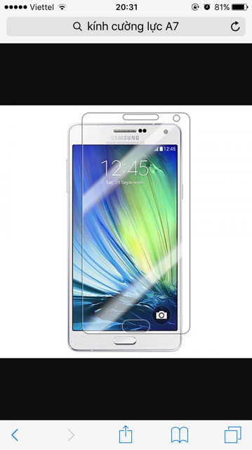 2 Cường lực A7; A7(2016);A3,5,8,9..... Các mã máy