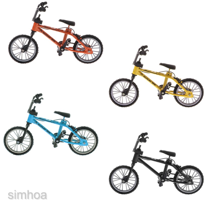 Mô Hình Xe Đạp Mini Bằng Hợp Kim Tỉ Lệ 1: 24 Màu Đen