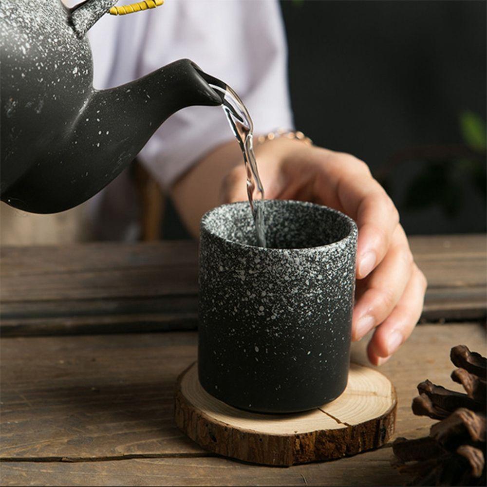 Cốc Uống Trà Họa Tiết Vẽ Tay Phong Cách Châu Á|Cốc Uống Trà Làm Bằng Tay Độc Đáo