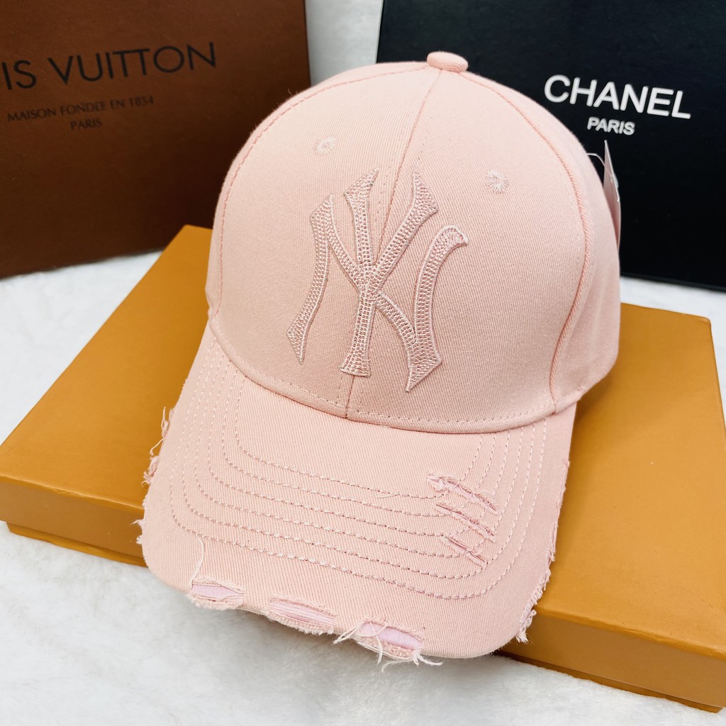 Nón lưỡi trai nam NY rách phong cách xì ten MLT0026