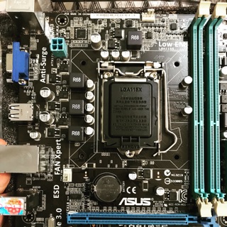 Main Asus H61 chipset socket 1155 kèm chặn