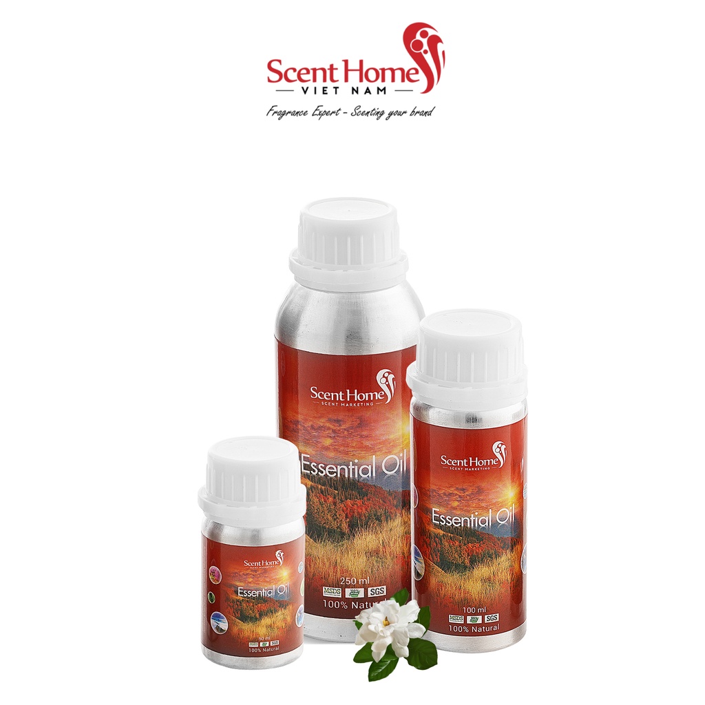 [Chính hãng] Tinh dầu JASMINE - ScentHomes (Hoa Nhài - 50ml, 100ml, 250ml)