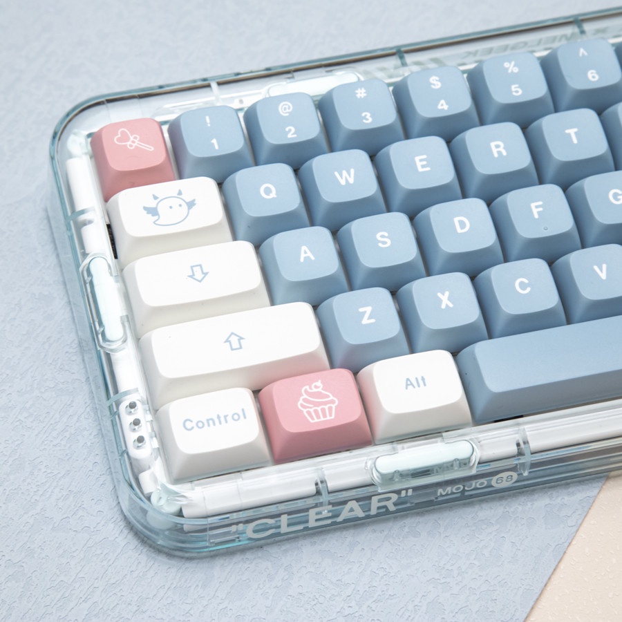 134 Phím Sky City Keycap XDA Profile Blue Powder PBT DYE-SUB Bàn phím cơ học Keycap