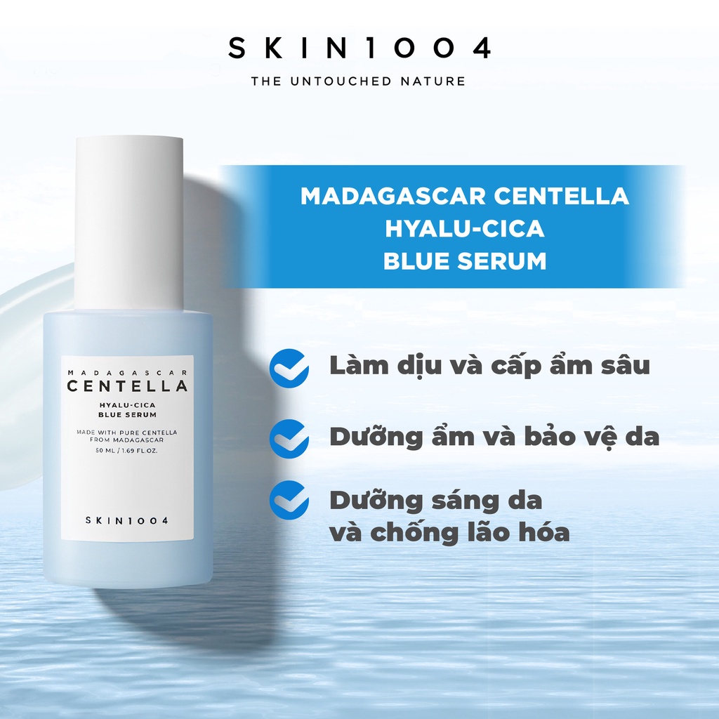 Bộ Sản Phẩm Dưỡng Ẩm, Làm Sáng Da Skin1004 Madagascar Centella Hyalu Cica