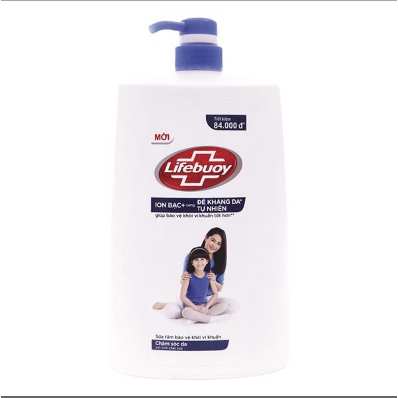 sữa tắm lifebouy chăm sóc da 1,1kg